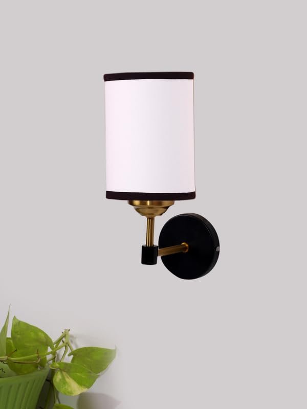 Multicolor Wall Lamp | Elegant Jute Material | Stylish Ambient Light for Home, Office, Living Room, Bedroom, Hallway | Modern Decorative Wall Sconce - Model VX88