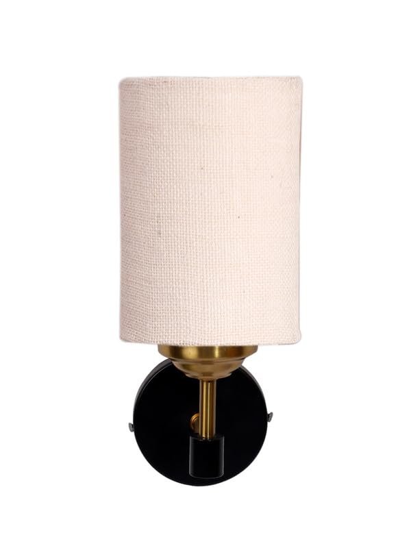 Multicolor Wall Lamp | Elegant Jute Material | Stylish Ambient Light for Home, Office, Living Room, Bedroom, Hallway | Modern Decorative Wall Sconce - Model VX90