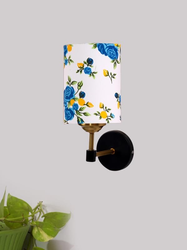 Multicolor Wall Lamp | Elegant Cotton Design | Stylish Ambient Light for Home, Office, Living Room, Bedroom, Hallway | Modern Decorative Wall Sconce - Model VX94