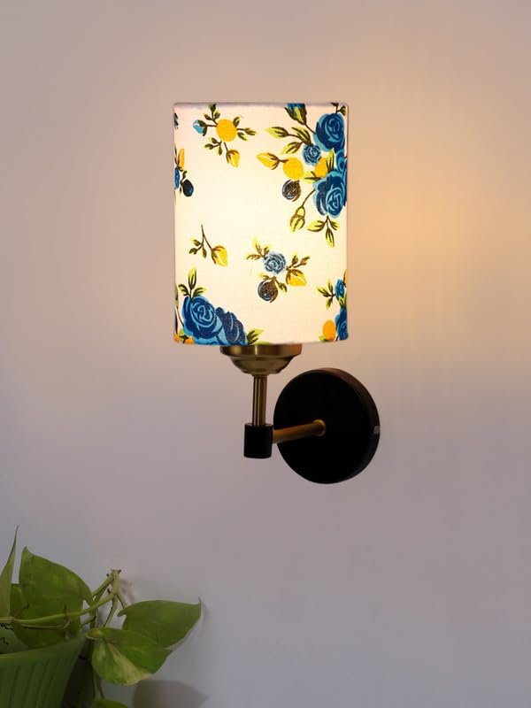 Multicolor Wall Lamp | Elegant Cotton Design | Stylish Ambient Light for Home, Office, Living Room, Bedroom, Hallway | Modern Decorative Wall Sconce - Model VX94