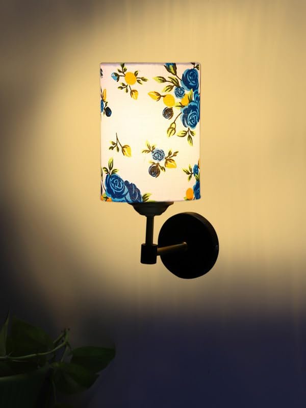 Multicolor Wall Lamp | Elegant Cotton Design | Stylish Ambient Light for Home, Office, Living Room, Bedroom, Hallway | Modern Decorative Wall Sconce - Model VX94