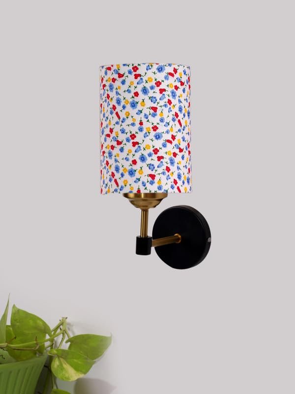 Multicolor Wall Lamp | Elegant Cotton Design | Stylish Ambient Light for Home, Office, Living Room, Bedroom, Hallway | Modern Decorative Wall Sconce - Model VX96