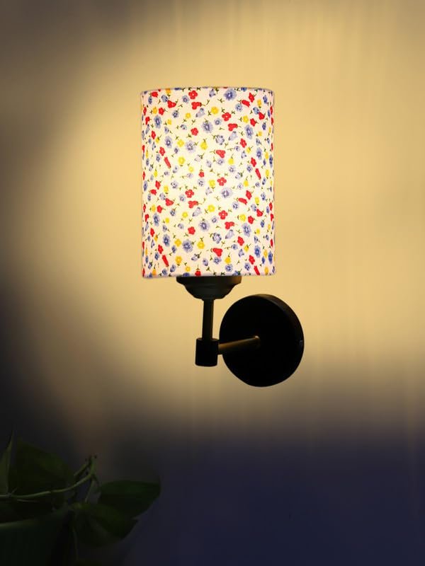 Multicolor Wall Lamp | Elegant Cotton Design | Stylish Ambient Light for Home, Office, Living Room, Bedroom, Hallway | Modern Decorative Wall Sconce - Model VX96