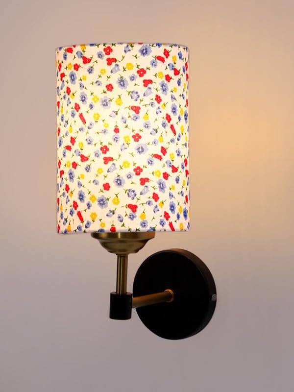 Multicolor Wall Lamp | Elegant Cotton Design | Stylish Ambient Light for Home, Office, Living Room, Bedroom, Hallway | Modern Decorative Wall Sconce - Model VX96