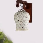 Multicolor Wall Lamp | Elegant Wood Design | Stylish Ambient Light for Home, Office, Living Room, Bedroom, Hallway | Modern Decorative Wall Sconce – Model WD01