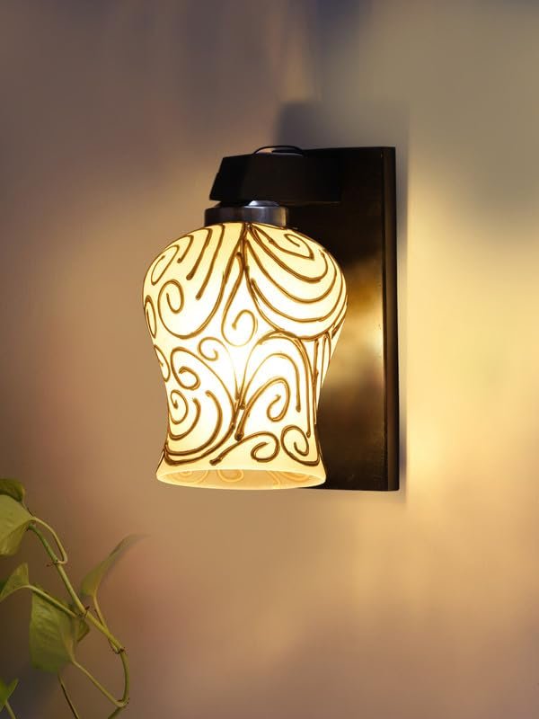 Multicolor Wall Lamp | Elegant Wood Design | Stylish Ambient Light for Home, Office, Living Room, Bedroom, Hallway | Modern Decorative Wall Sconce - Model WD109