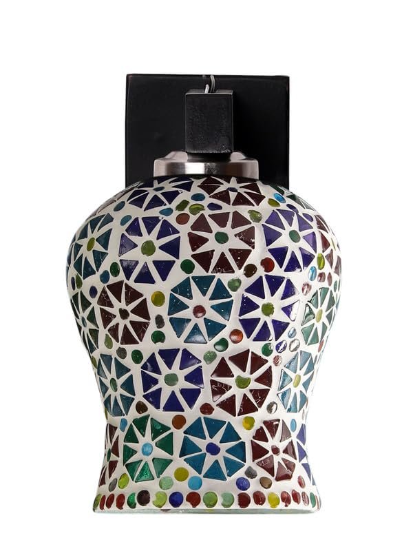 Multicolor Wall Lamp | Elegant Wood Design | Stylish Ambient Light for Home, Office, Living Room, Bedroom, Hallway | Modern Decorative Wall Sconce - Model WD110