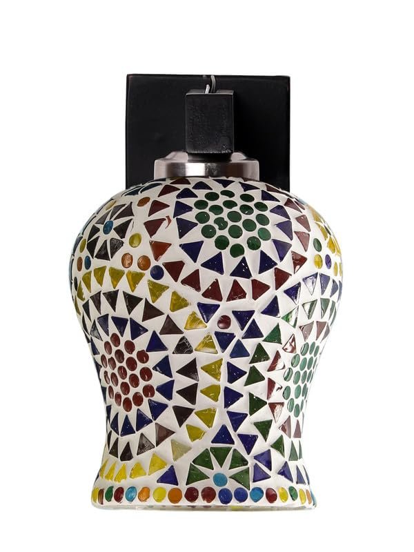 Multicolor Wall Lamp | Elegant Wood Design | Stylish Ambient Light for Home, Office, Living Room, Bedroom, Hallway | Modern Decorative Wall Sconce - Model WD111