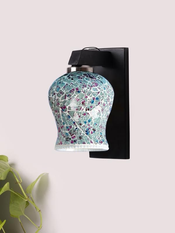 Multicolor Wall Lamp | Elegant Wood Design | Stylish Ambient Light for Home, Office, Living Room, Bedroom, Hallway | Modern Decorative Wall Sconce - Model WD112