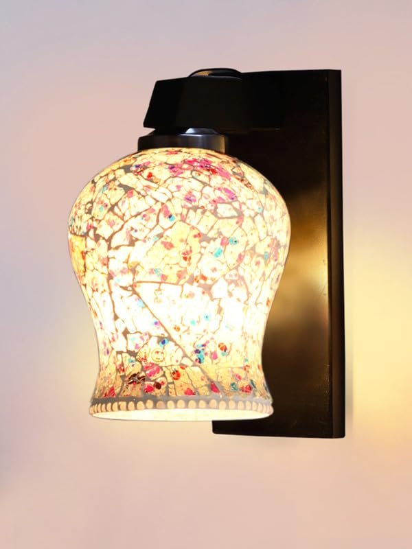 Multicolor Wall Lamp | Elegant Wood Design | Stylish Ambient Light for Home, Office, Living Room, Bedroom, Hallway | Modern Decorative Wall Sconce - Model WD112