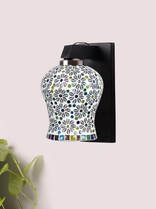 Multicolor Wall Lamp | Elegant Wood Design | Stylish Ambient Light for Home, Office, Living Room, Bedroom, Hallway | Modern Decorative Wall Sconce - Model WD113