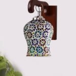 Multicolor Wall Lamp | Elegant Wood Design | Stylish Ambient Light for Home, Office, Living Room, Bedroom, Hallway | Modern Decorative Wall Sconce – Model WD11