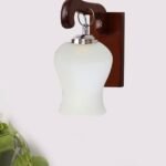 Multicolor Wall Lamp | Elegant Wood Design | Stylish Ambient Light for Home, Office, Living Room, Bedroom, Hallway | Modern Decorative Wall Sconce – Model WD16