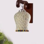 Multicolor Wall Lamp | Elegant Wood Design | Stylish Ambient Light for Home, Office, Living Room, Bedroom, Hallway | Modern Decorative Wall Sconce – Model WD17