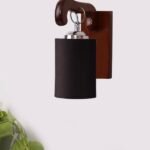 Multicolor Wall Lamp | Elegant Wood Design | Stylish Ambient Light for Home, Office, Living Room, Bedroom, Hallway | Modern Decorative Wall Sconce – Model WD20