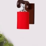 Multicolor Wall Lamp | Elegant Wood Design | Stylish Ambient Light for Home, Office, Living Room, Bedroom, Hallway | Modern Decorative Wall Sconce – Model WD21