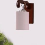 Multicolor Wall Lamp | Elegant Wood Design | Stylish Ambient Light for Home, Office, Living Room, Bedroom, Hallway | Modern Decorative Wall Sconce – Model WD24