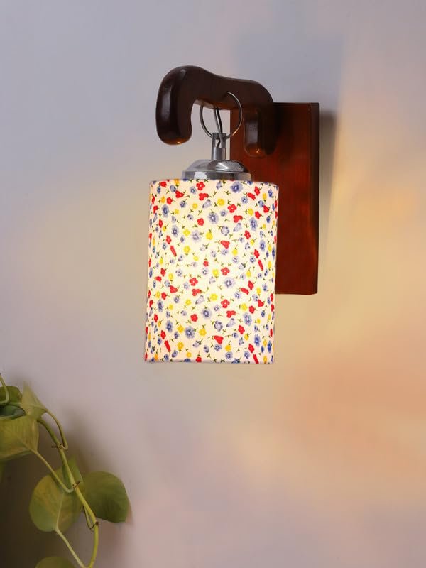 Multicolor Wall Lamp | Elegant Wood Design | Stylish Ambient Light for Home, Office, Living Room, Bedroom, Hallway | Modern Decorative Wall Sconce - Model WD33