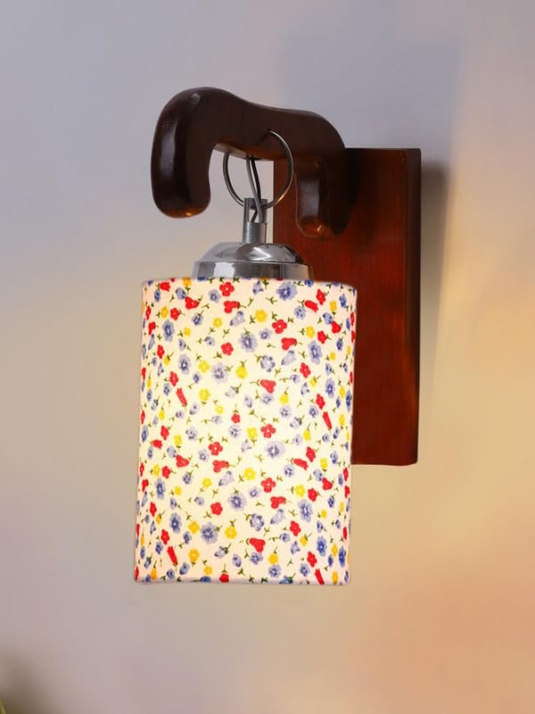 Multicolor Wall Lamp | Elegant Wood Design | Stylish Ambient Light for Home, Office, Living Room, Bedroom, Hallway | Modern Decorative Wall Sconce - Model WD33