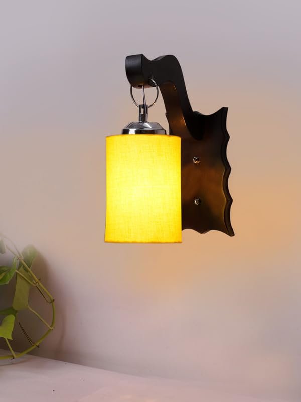 Multicolor Wall Lamp | Elegant Wood Design | Stylish Ambient Light for Home, Office, Living Room, Bedroom, Hallway | Modern Decorative Wall Sconce - Model WD56