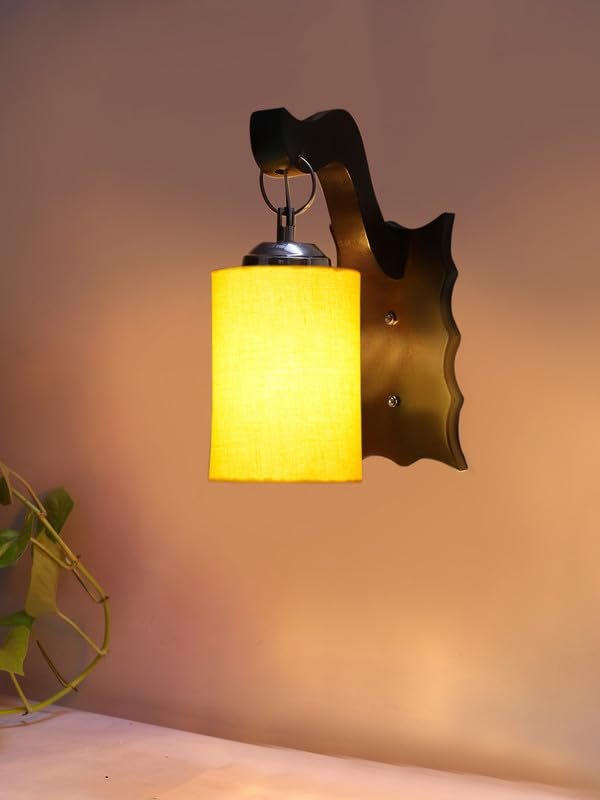 Multicolor Wall Lamp | Elegant Wood Design | Stylish Ambient Light for Home, Office, Living Room, Bedroom, Hallway | Modern Decorative Wall Sconce - Model WD56
