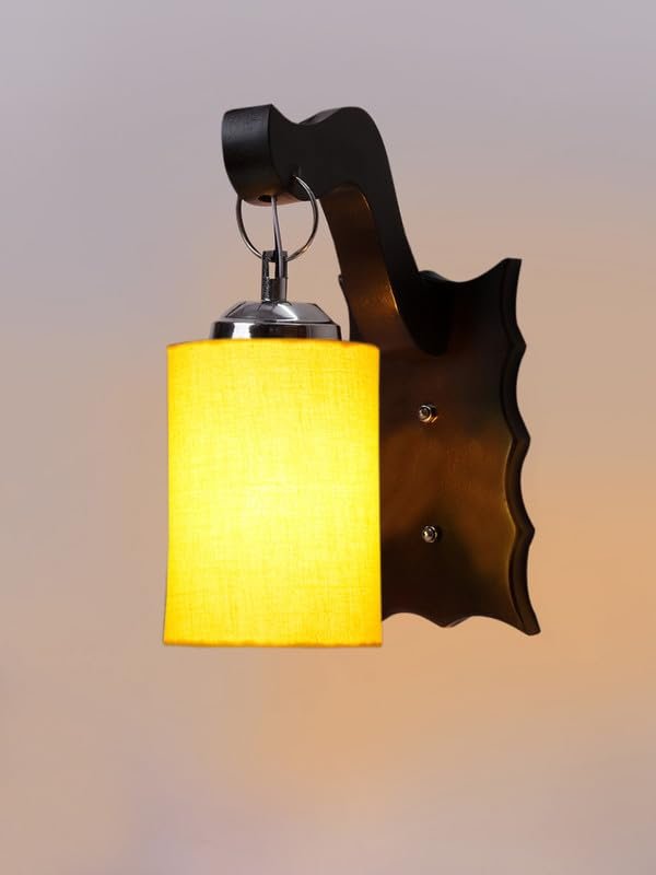 Multicolor Wall Lamp | Elegant Wood Design | Stylish Ambient Light for Home, Office, Living Room, Bedroom, Hallway | Modern Decorative Wall Sconce - Model WD56