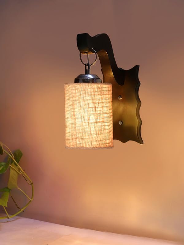 Multicolor Wall Lamp | Elegant Wood Design | Stylish Ambient Light for Home, Office, Living Room, Bedroom, Hallway | Modern Decorative Wall Sconce - Model WD59