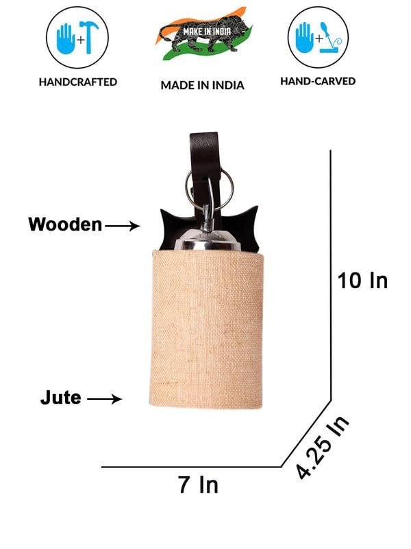 Multicolor Wall Lamp | Elegant Wood Design | Stylish Ambient Light for Home, Office, Living Room, Bedroom, Hallway | Modern Decorative Wall Sconce - Model WD59