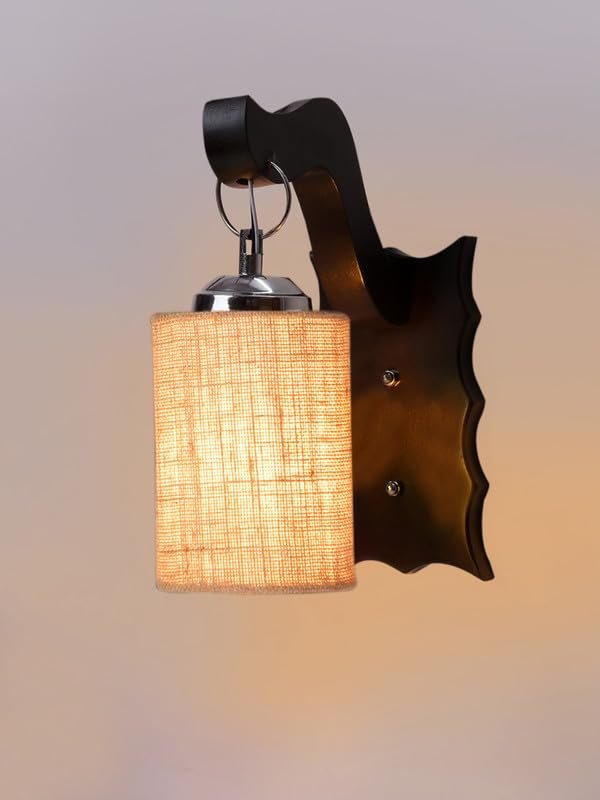Multicolor Wall Lamp | Elegant Wood Design | Stylish Ambient Light for Home, Office, Living Room, Bedroom, Hallway | Modern Decorative Wall Sconce - Model WD59