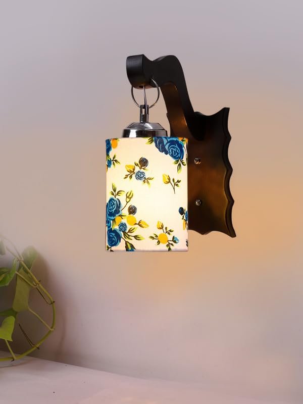 Multicolor Wall Lamp | Elegant Wood Design | Stylish Ambient Light for Home, Office, Living Room, Bedroom, Hallway | Modern Decorative Wall Sconce - Model WD64