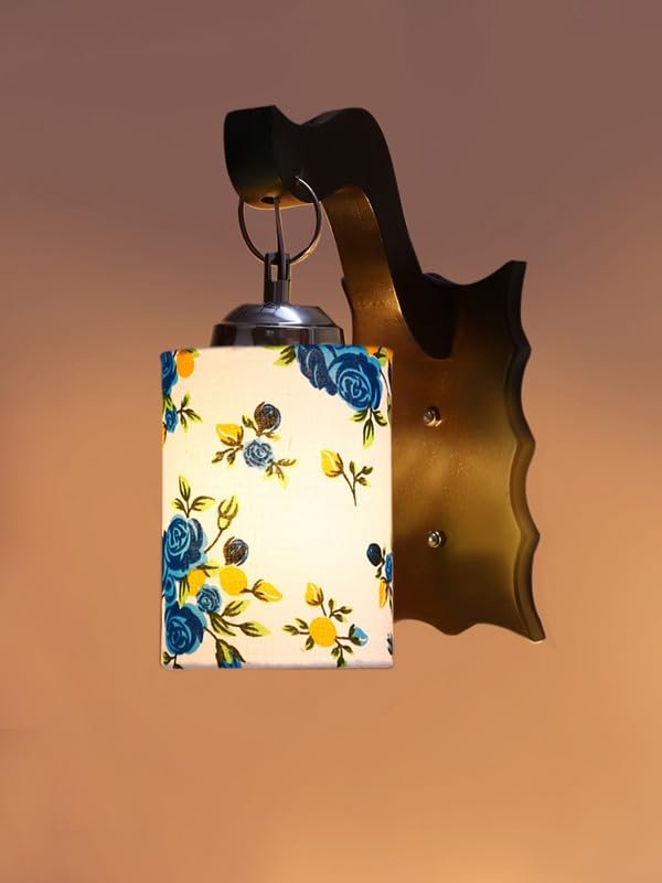 Multicolor Wall Lamp | Elegant Wood Design | Stylish Ambient Light for Home, Office, Living Room, Bedroom, Hallway | Modern Decorative Wall Sconce - Model WD64