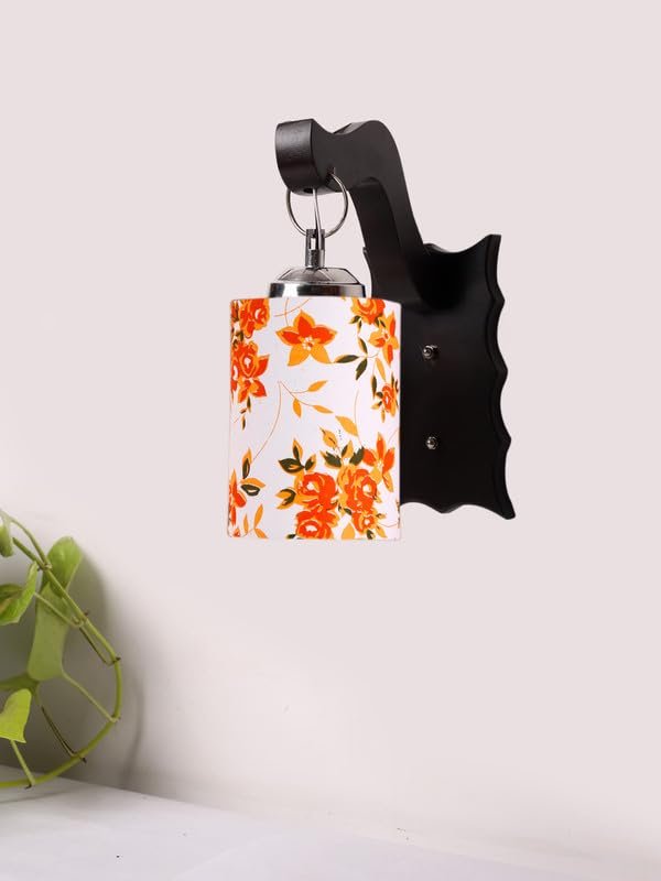 Multicolor Wall Lamp | Elegant Wood Design | Stylish Ambient Light for Home, Office, Living Room, Bedroom, Hallway | Modern Decorative Wall Sconce - Model WD65