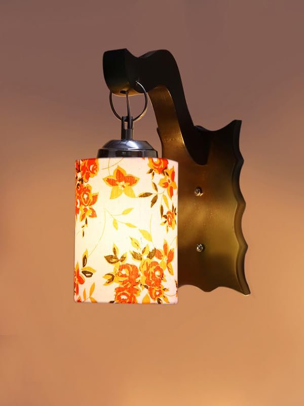Multicolor Wall Lamp | Elegant Wood Design | Stylish Ambient Light for Home, Office, Living Room, Bedroom, Hallway | Modern Decorative Wall Sconce - Model WD65
