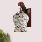 Multicolor Wall Lamp | Elegant Wood Design | Stylish Ambient Light for Home, Office, Living Room, Bedroom, Hallway | Modern Decorative Wall Sconce – Model WD68