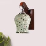 Multicolor Wall Lamp | Elegant Wood Design | Stylish Ambient Light for Home, Office, Living Room, Bedroom, Hallway | Modern Decorative Wall Sconce – Model WD69