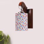 Multicolor Wall Lamp | Elegant Wood Design | Stylish Ambient Light for Home, Office, Living Room, Bedroom, Hallway | Modern Decorative Wall Sconce – Model WD99
