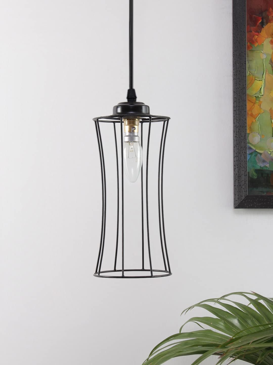 Band Bamboo Iron Hanging lamp