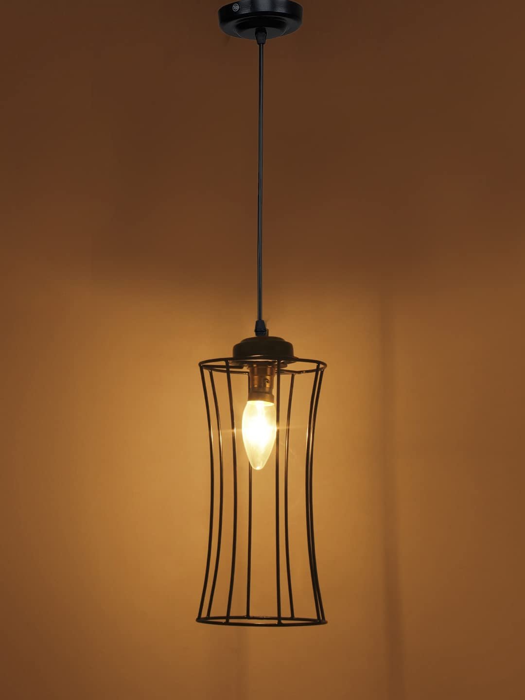 Band Bamboo Iron Hanging lamp