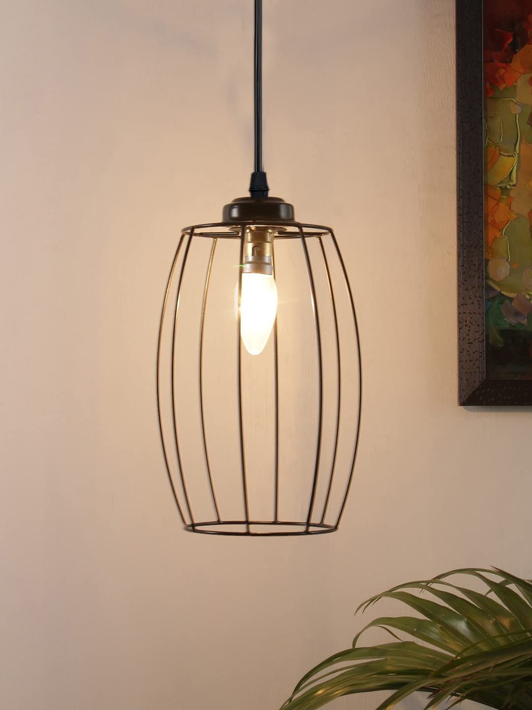 Dholak Iron Hanging lamp