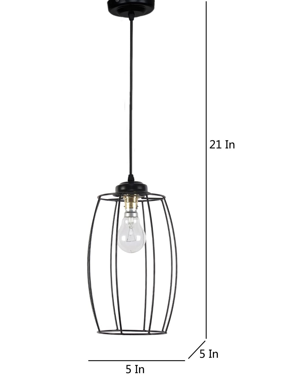 Dholak Iron Hanging lamp
