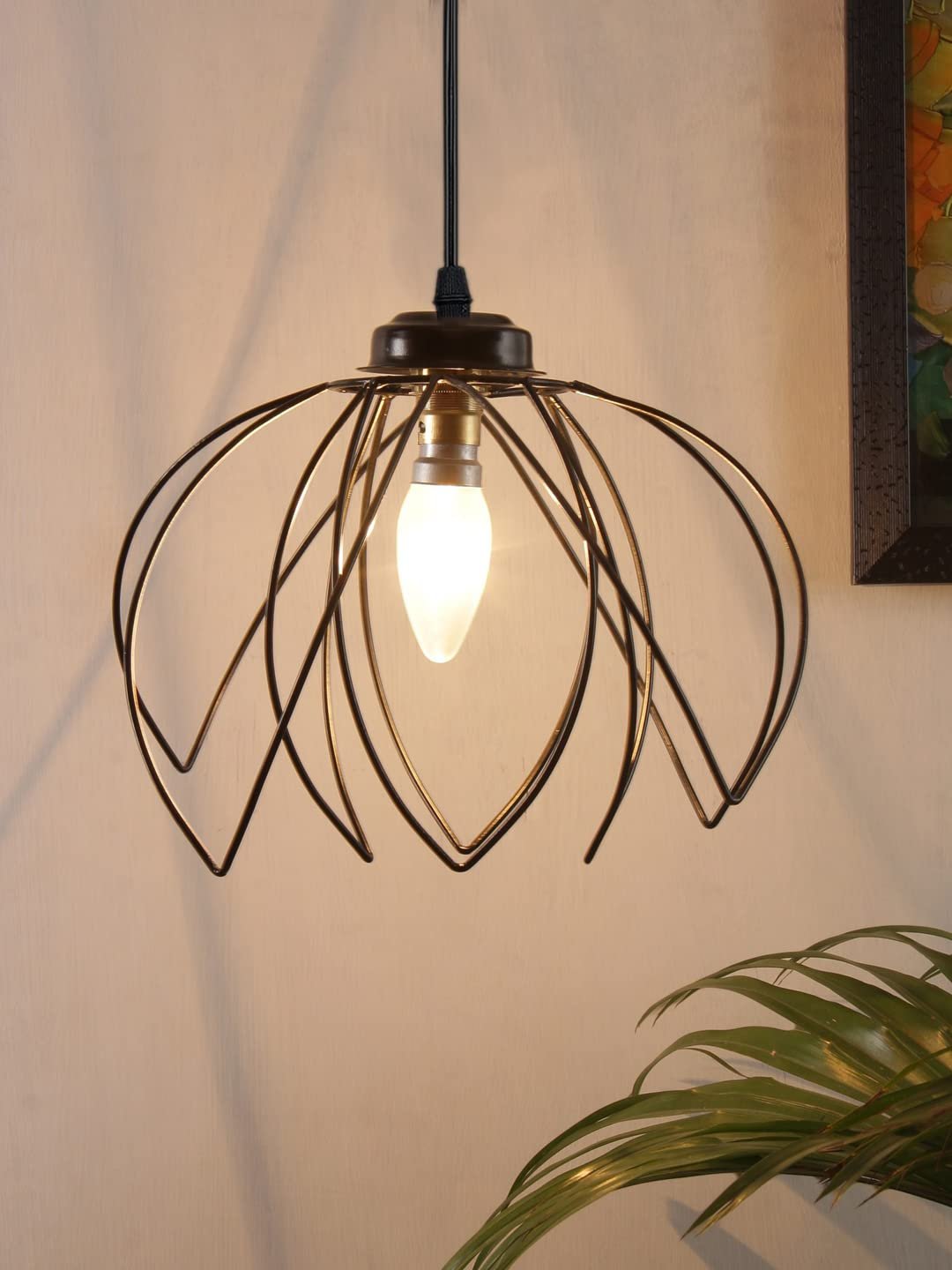 Rose Iron Hanging lamp