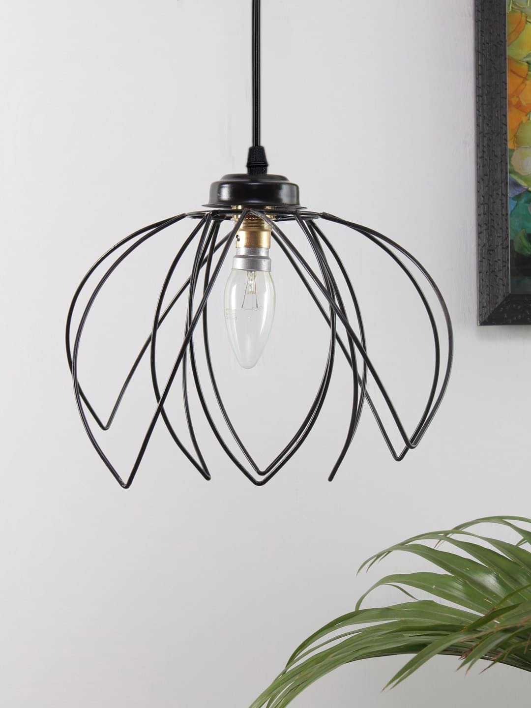 Rose Iron Hanging lamp