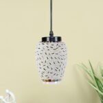 Multicolor Mosaic Glass Hanging Lamp