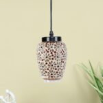 Multicolor Mosaic Glass Hanging Lamp
