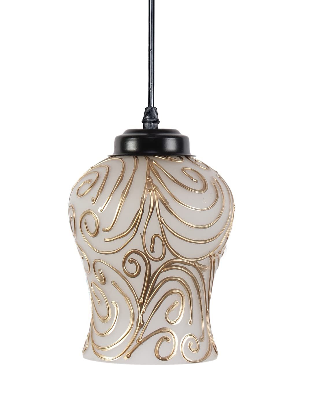 Multicolor Mosaic Glass Hanging Lamp