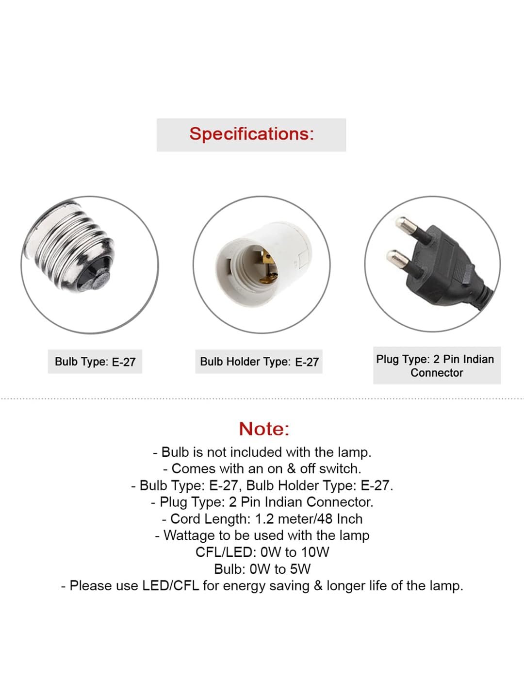 Pink Jute Table lamp with Wood Natural Base (10x12 inches)