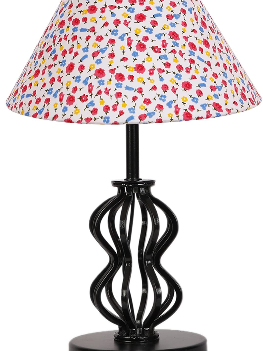 Multicolor Cotton Table lamp with Iron Base(100)