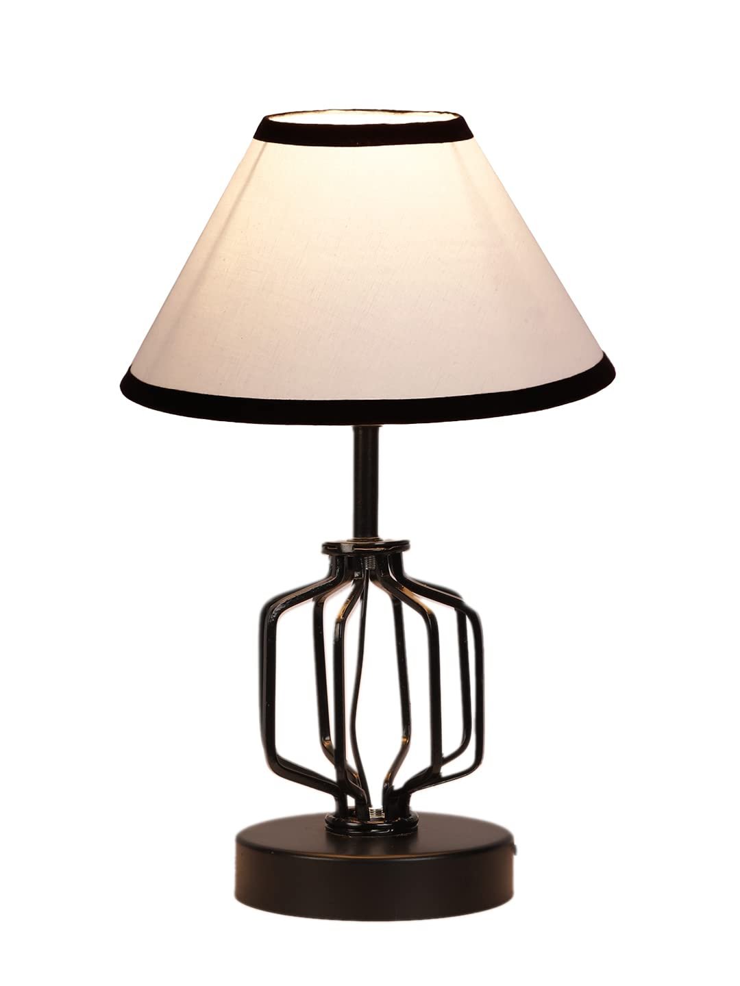Multicolor Cotton Table lamp with Iron Base(126)