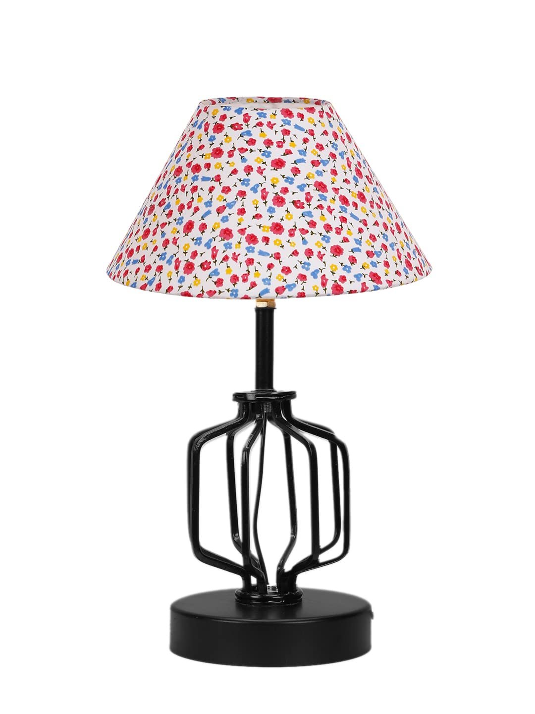 Multicolor Cotton Table lamp with Iron Base(134)