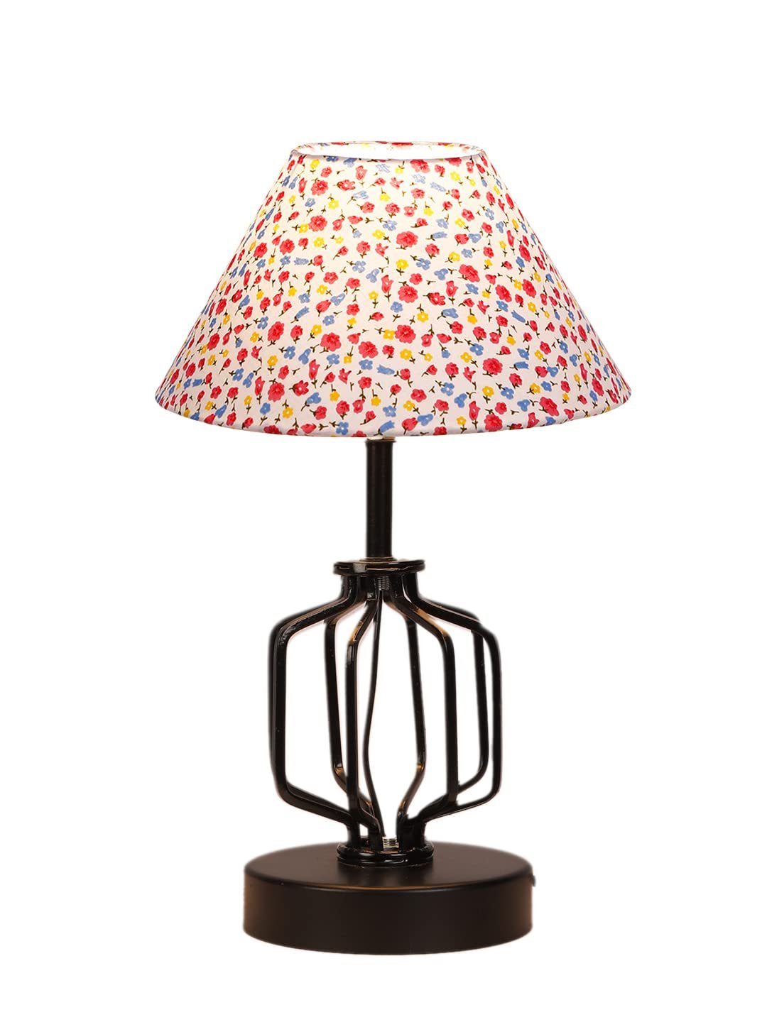 Multicolor Cotton Table lamp with Iron Base(134)